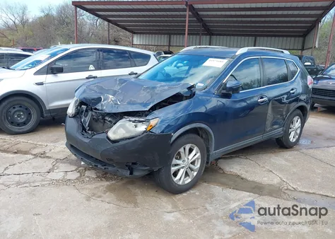2016 Nissan Rogue Sv from USA, damaged, VIN KNMAT2MT3GP656805